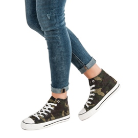 Jumex Magas Moro cipők zöld 1