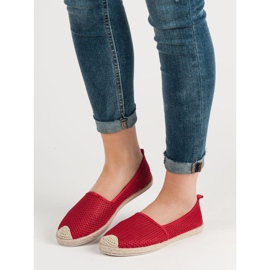 Seastar Piros textil espadrillák 2