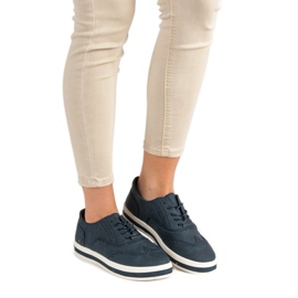 SHELOVET Sötétkék cipő 2 SHELOVET Sötétkék cipő 2