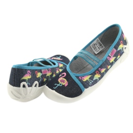 Befado gyermekcipő 116Y251 kék szürke sötétkék 4