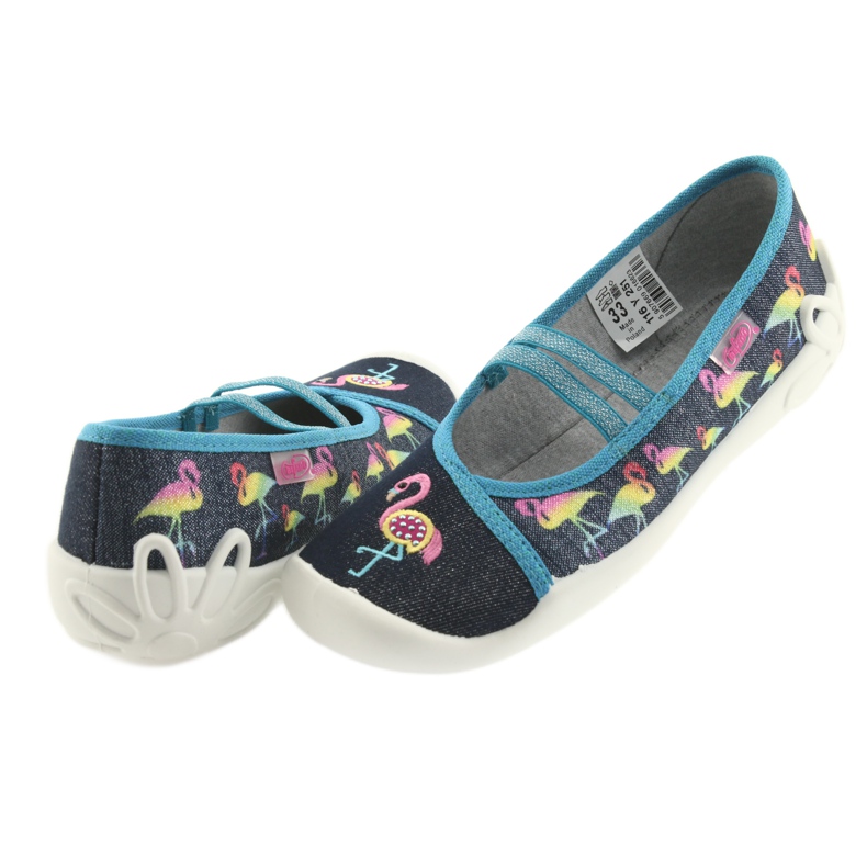 Befado gyermekcipő 116Y251 kék szürke sötétkék 4