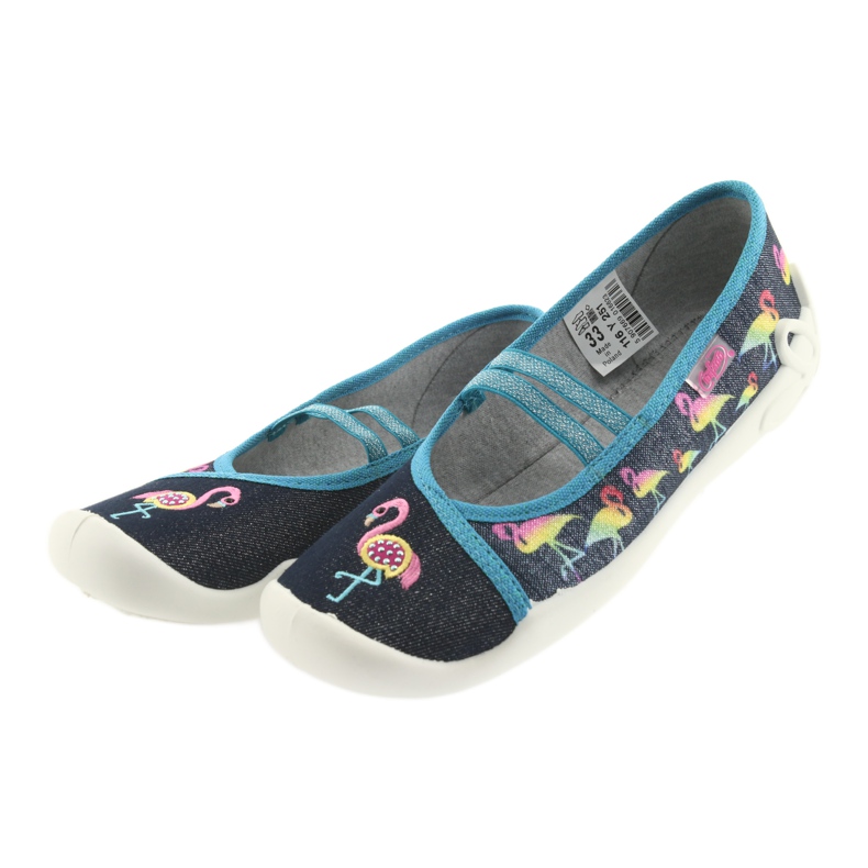 Befado gyermekcipő 116Y251 kék szürke sötétkék 3