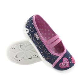 Befado gyermekcipő 116X247 sárga rózsaszín sötétkék 4