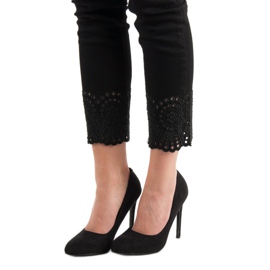 VICES Velúr sarok fekete 2