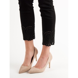 Small Swan Bézs magassarkú 2