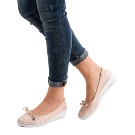 SHELOVET Ék balerina barna 2