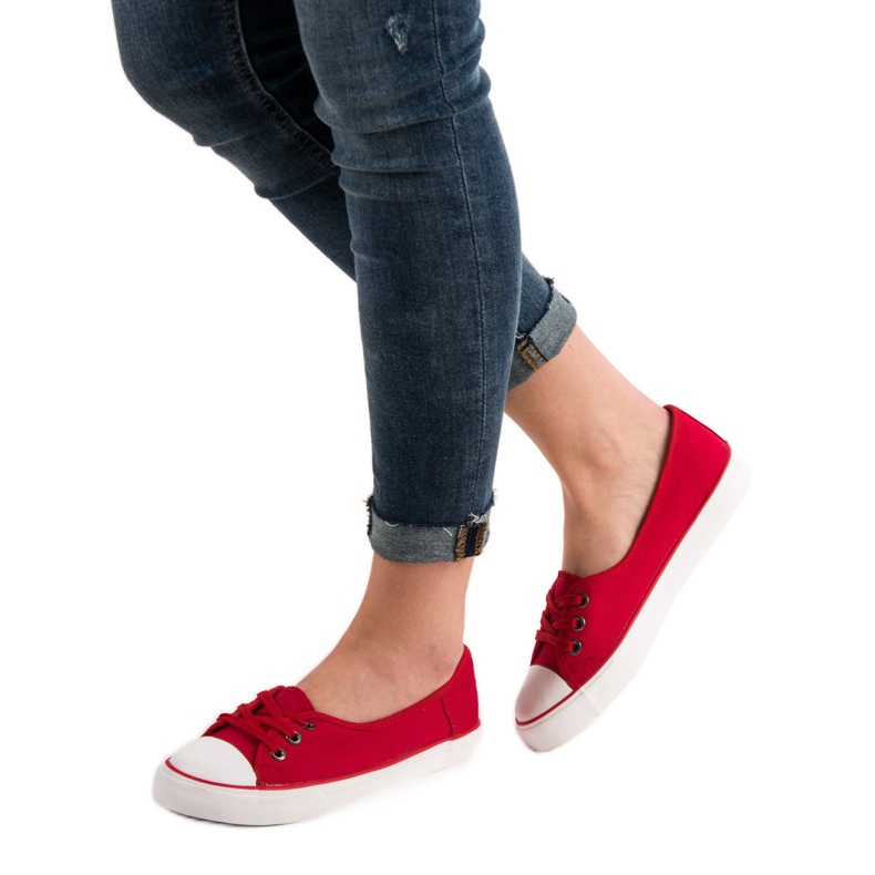 J. Star Piros cipők 2