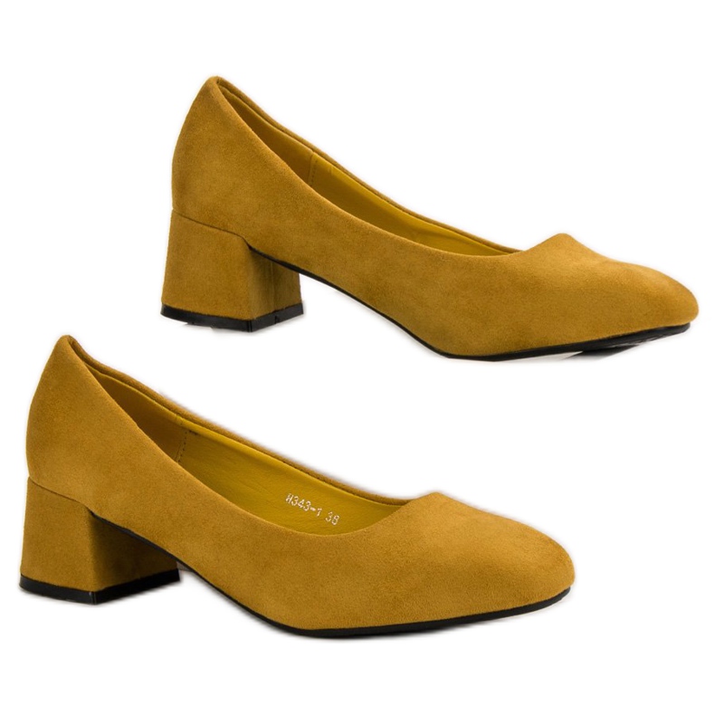 SHELOVET Mustár szivattyúk sárga 1