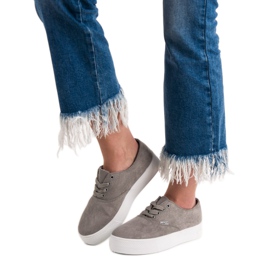 SHELOVET Divatos szürke cipők 2