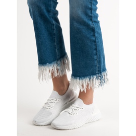 SHELOVET Textil sportcipő fehér 1