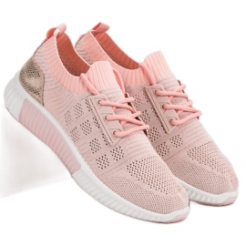 Primavera Pink Slip On Cipő rózsaszín 1