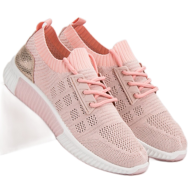 Primavera Pink Slip On Cipő rózsaszín 1