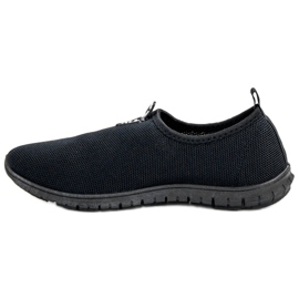 SHELOVET Fekete Slip-On cipők 2