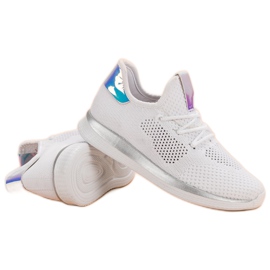 SHELOVET Textil sportcipő fehér 1