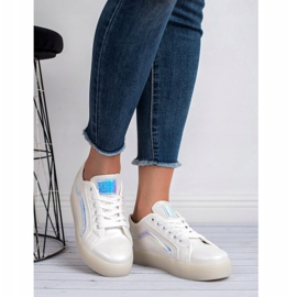 SHELOVET Alkalmi női cipő fehér 2