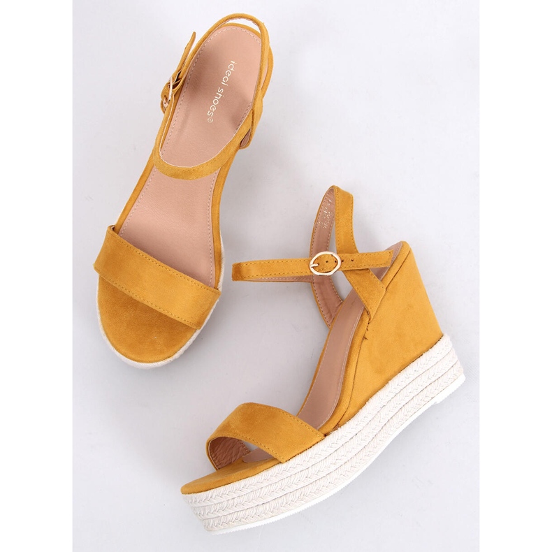 Sárga ék szandál JS-2952 Sárga 1