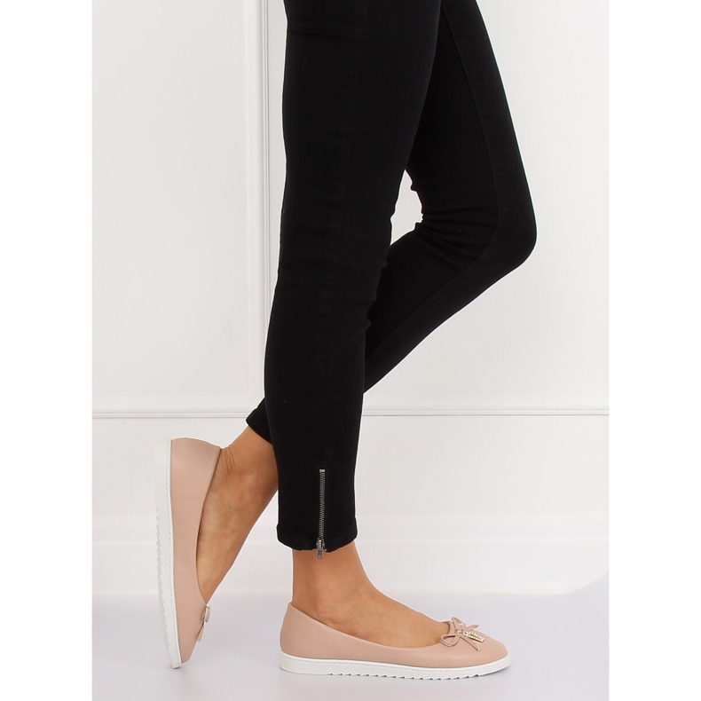 Női bézs balerinák YSD-04 Nude 1