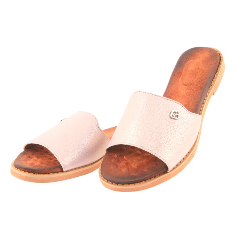 M.Daszyński DASZYński női lapos sarok 1837 rózsaszín 3