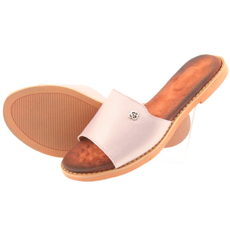 M.Daszyński DASZYński női lapos sarok 1837 rózsaszín 4