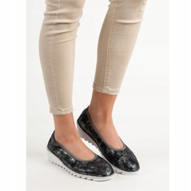 Filippo Sötétkék bőr balettcipő 1 Filippo Sötétkék bőr balettcipő 1