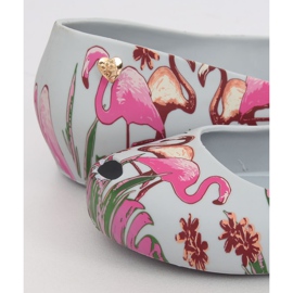 Meliski szürke flamingóval CK85 Szürke ibolya sokszínű 1