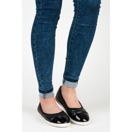 Seastar Kényelmes balerinák fekete 1