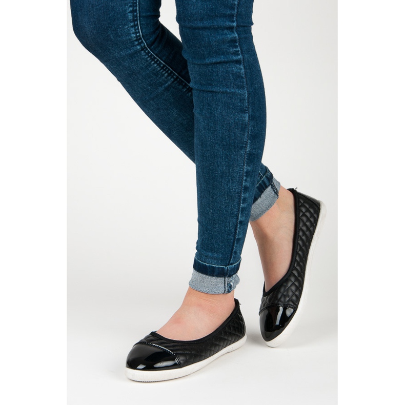 Seastar Kényelmes balerinák fekete 2 Seastar Kényelmes balerinák fekete 2