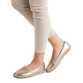 New Tlck Arany Espadrilles aranysárga 2