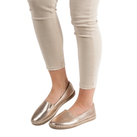 New Tlck Arany Espadrilles aranysárga 1