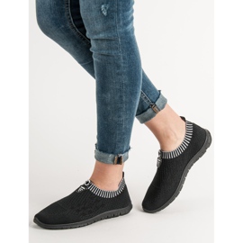 Renda Női Slip-On cipő fekete 1