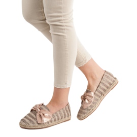 Csillámos espadrillák VICES rózsaszín 2