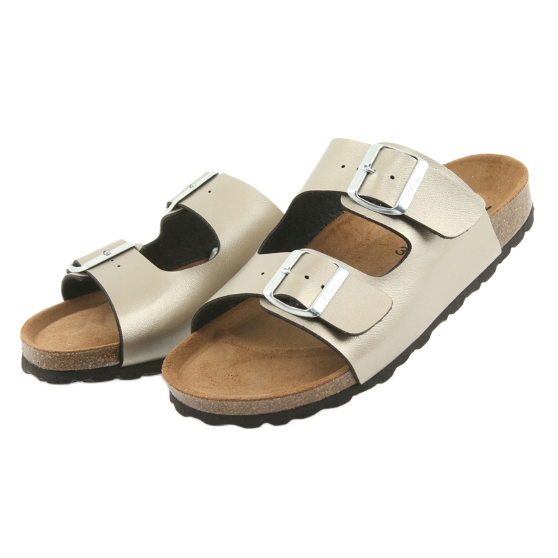 Orvosi papucs IZZI BIOX ALEX arany aranysárga 3