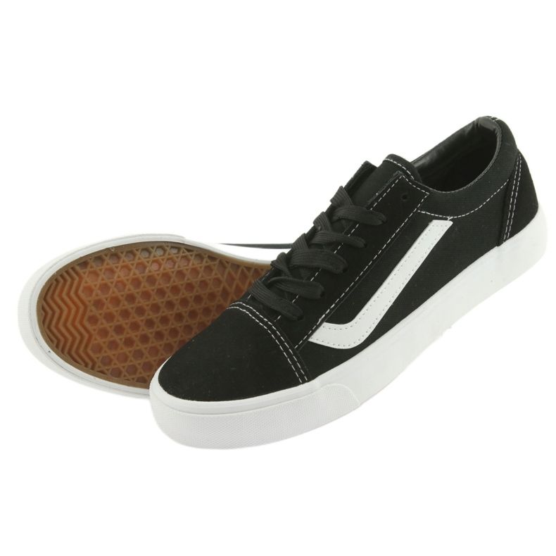 Atletico kötött cipők 18081 fekete/fehér 5