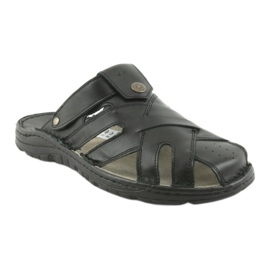 Naszbut 051 férfi papucs fekete 1