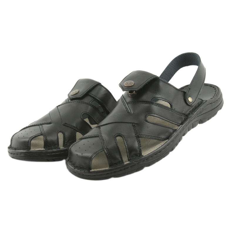 Naszbut 051 férfi papucs fekete 3