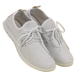 SHELOVET Fehér textil lábbeli 2