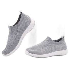 SHELOVET Textil sportcipő szürke 2