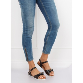 Fekete női szandál G210 Fekete 1