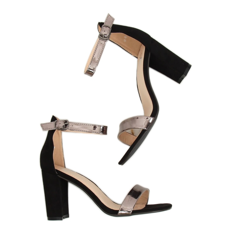 Fekete GF-WL-35 Fekete szandál a poszton 1