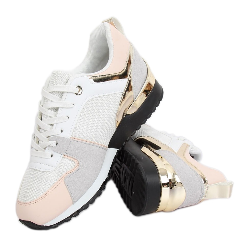 Fehér sportcipő B-01 WHITE / PINK sokszínű 1