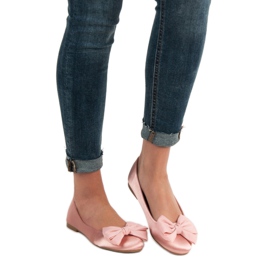 BELLAMILA Szatén balerinák rózsaszín 1