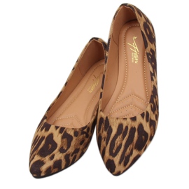 Női leopárd balerinák HH16 Leopard barna 1