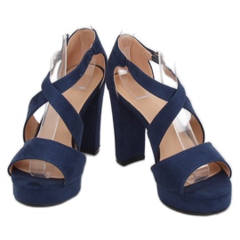 Szandál a sötétkék VV-23 Blue platformon 1