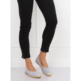 Kék balerina espadrilles N-2980 L.BLUE 1