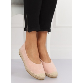 Rózsaszín balerina espadrilles N-2980 Pink 1 Rózsaszín balerina espadrilles N-2980 Pink 1
