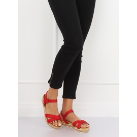 Piros női szandál Y1521 Piros 2