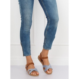 Kék női szandál 999 Kék 1