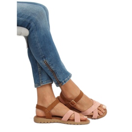 Rózsaszín női szandál 999 Pink 1