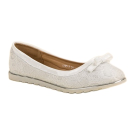 SHELOVET Balerina csipkével fehér 1