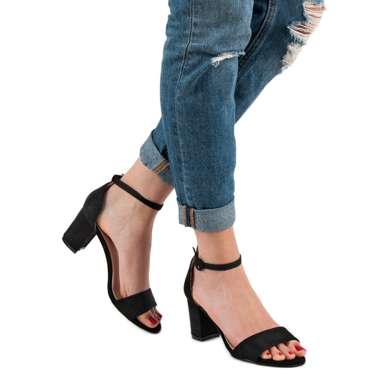 Stílusos VICES szandál fekete 2